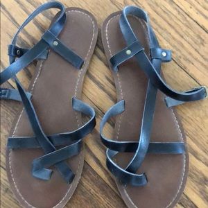 Black sandals